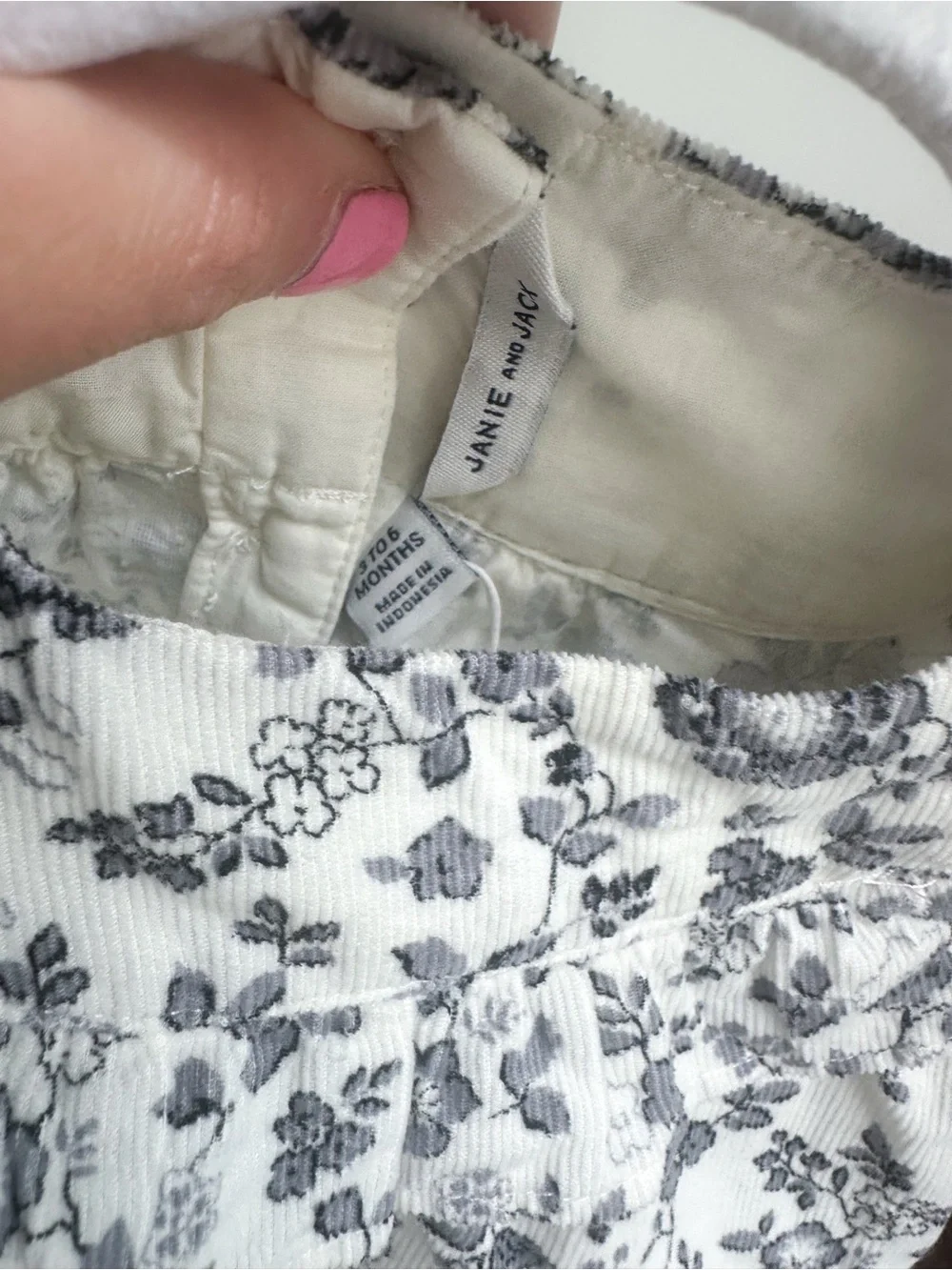 Janie and Jack matching set 3-6m NWT
